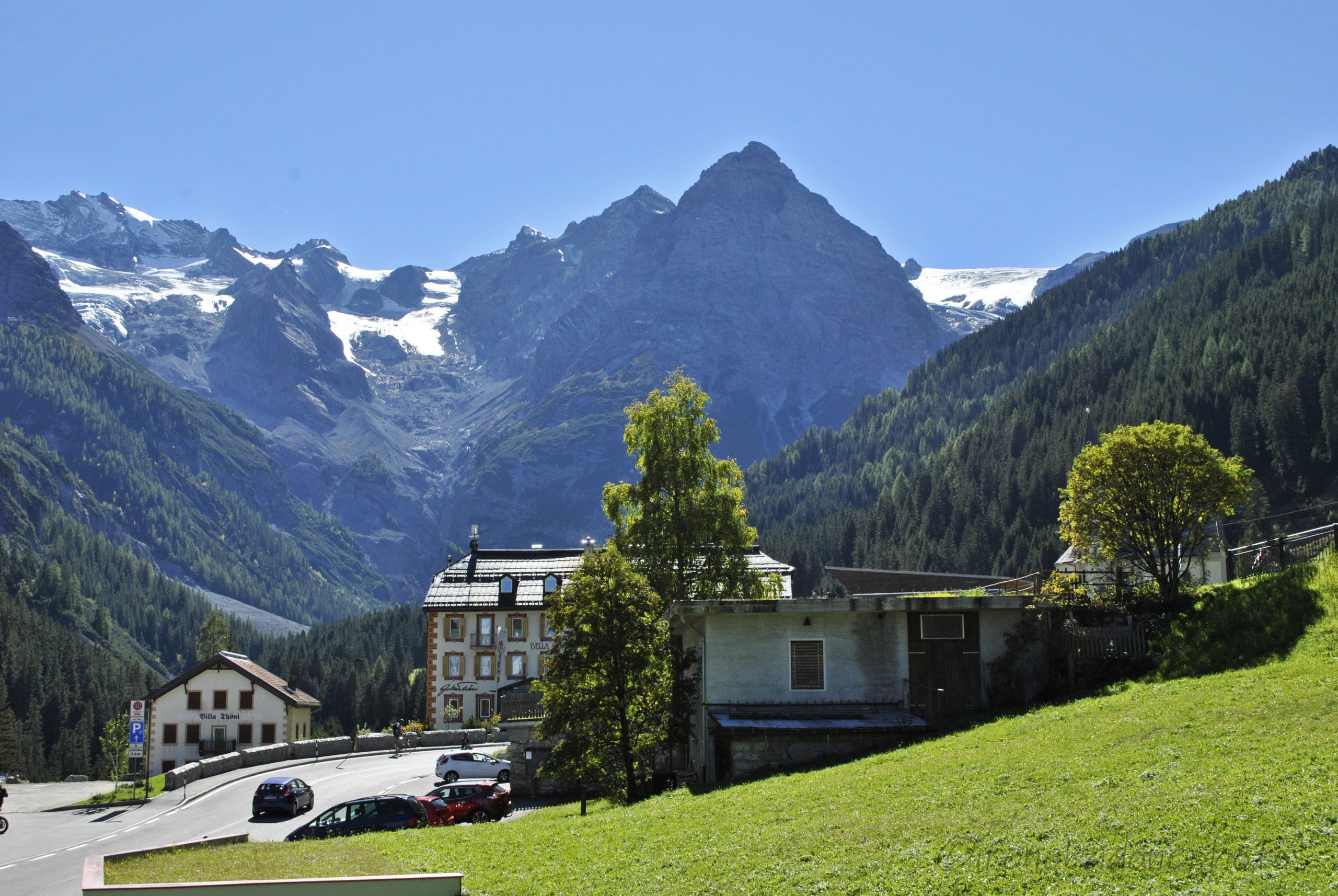 Iniziamo a salire il passo dello Stelvio