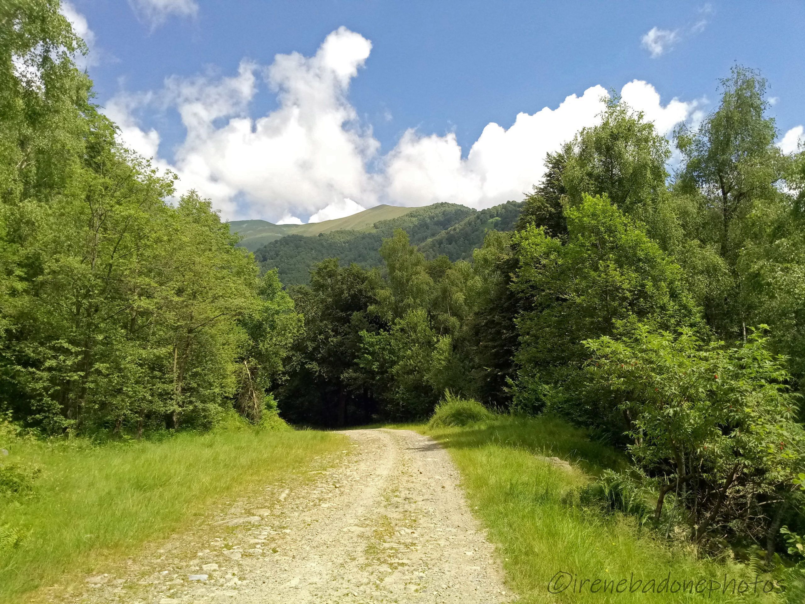 Panorama sulle montagne della Valsesia