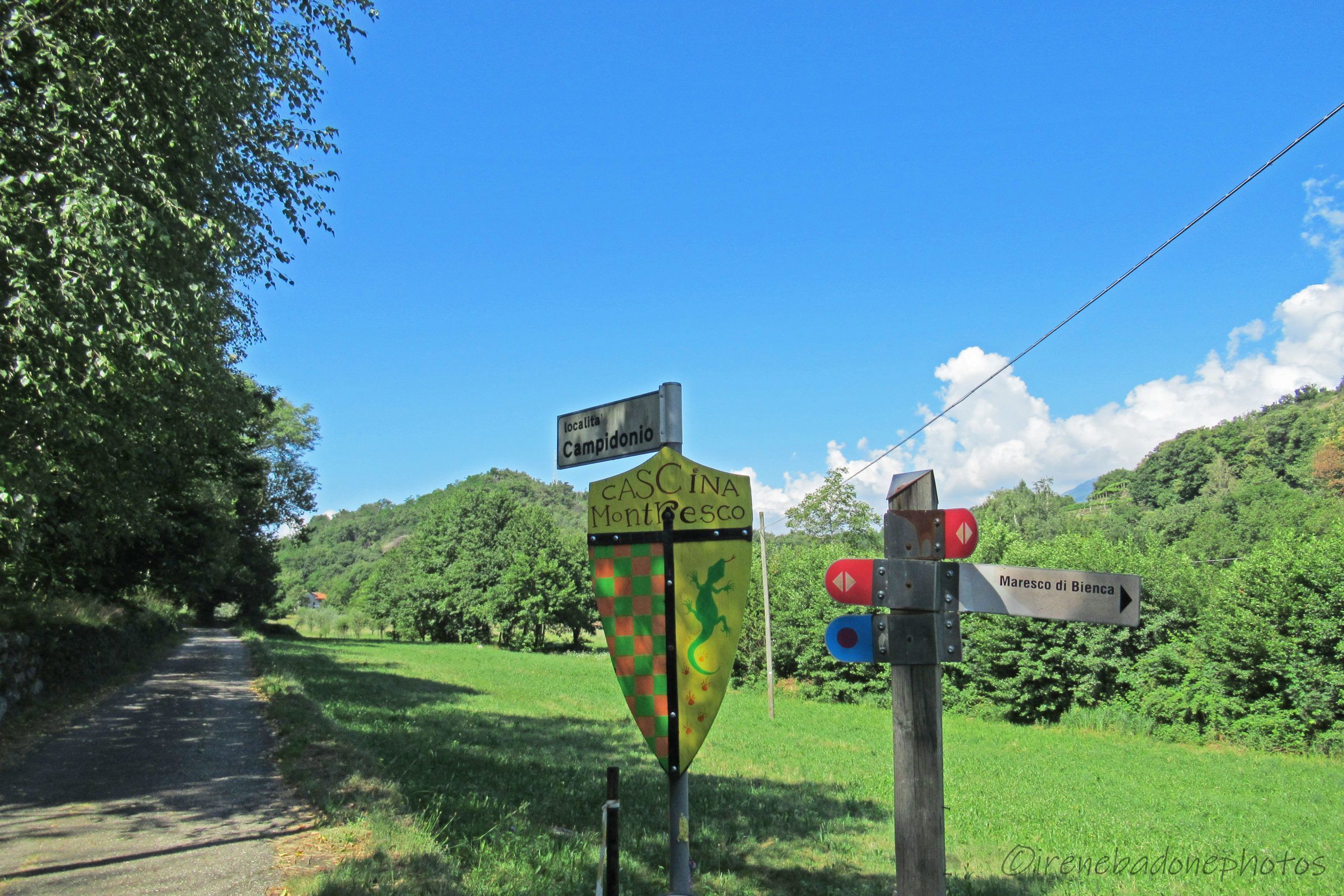 Seguendo le indicazioni per gli anelli dei 5 laghi