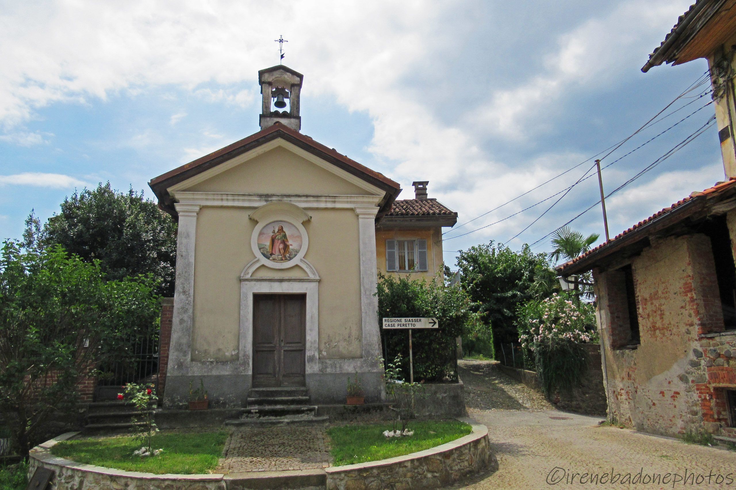 The chapel of San Rocco in the locality of Colla di Netro
