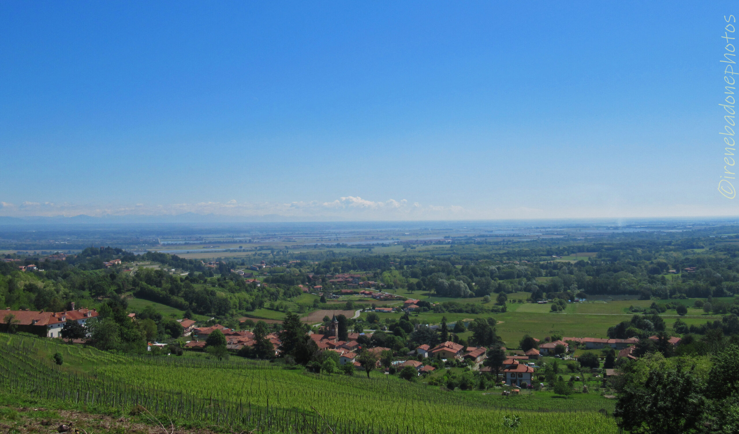 Panorama nei pressi della frazione San Secondo