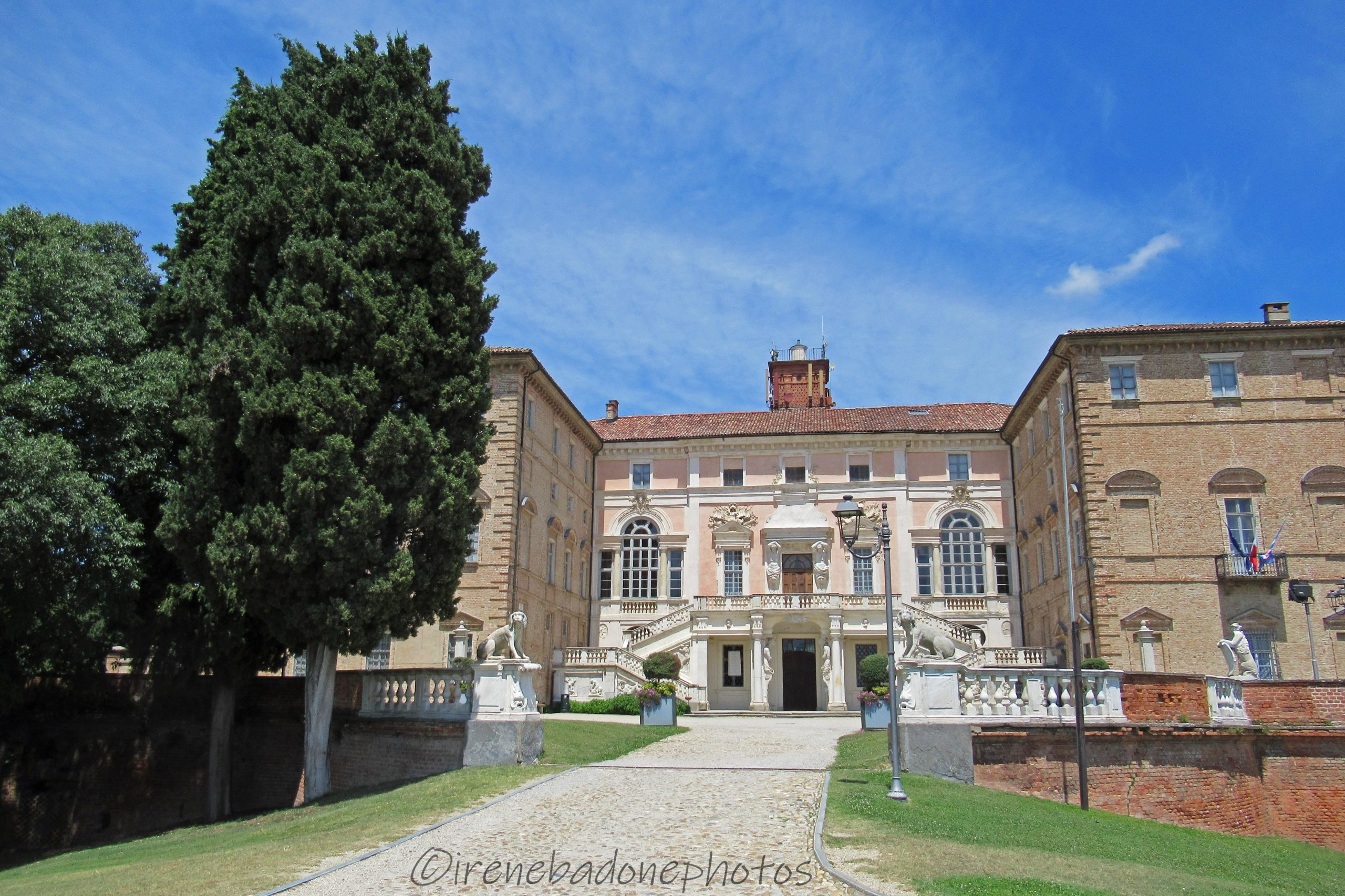 Le château royal de Govone, classé au patrimoine mondial de l’UNESCO