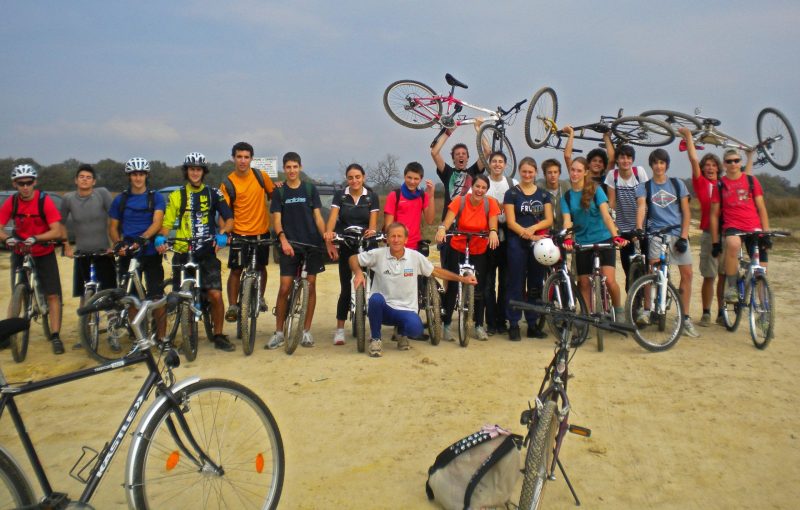 Il gruppo dell'Escursionismo del Liceo Scientifico A. Avogadro in Baraggia (settembre 2012)